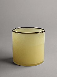 Porta candele M - Harmony (soft yellow/amber)