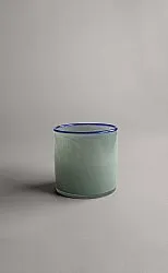Porta candele M - Harmony (grigio/blu)