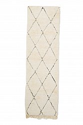 Tappeto Kilim In Stile Berbero Del Marocco Beni Ourain-matta 280 x 85 cm