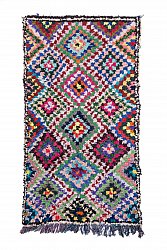 Tappeto Berberi Dal Marocco Boucherouite 245 x 135 cm