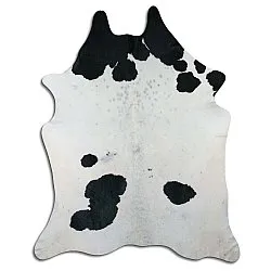 Tappeto Pelle Di Mucca - Bianco/nero 52