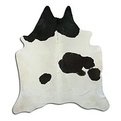 Tappeto Pelle Di Mucca - Bianco/nero 655