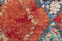 Tappeto Berberi Dal Marocco Boucherouite 195 x 115 cm