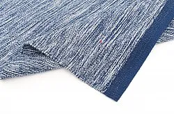Tappeto Di Stracci - Slite (blu)