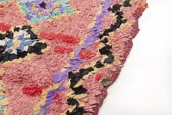 Tappeto Berberi Dal Marocco Boucherouite 240 x 105 cm