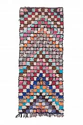 Tappeto Berberi Dal Marocco Boucherouite 275 x 110 cm