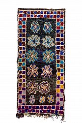 Tappeto Berberi Dal Marocco Boucherouite 280 x 125 cm