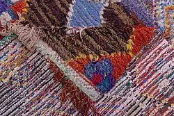 Tappeto Berberi Dal Marocco Boucherouite 285 x 145 cm