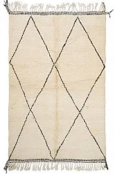 Tappeto Kilim In Stile Berbero Del Marocco Beni Ourain 165 x 260 cm
