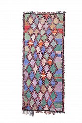 Tappeto Berberi Dal Marocco Boucherouite 245 x 100 cm