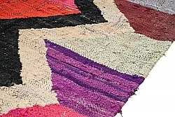 Tappeto Berberi Dal Marocco Boucherouite 135 x 245 cm