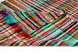 Tappeto Berberi Dal Marocco Boucherouite 160 x 300 cm