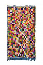Tappeto Berberi Dal Marocco Boucherouite 275 x 145 cm