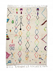 Tappeto Kilim In Stile Berbero Del Marocco Azilal 270 x 190 cm