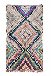 Tappeto Berberi Dal Marocco Boucherouite 265 x 140 cm