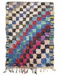 Tappeto Berberi Dal Marocco Boucherouite 225 x 155 cm