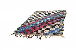 Tappeto Berberi Dal Marocco Boucherouite 225 x 155 cm