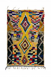 Tappeto Berberi Dal Marocco Boucherouite 225 x 150 cm