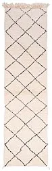 Tappeto Kilim In Stile Berbero Del Marocco Beni Ourain 305 x 85 cm
