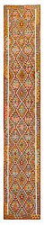 Tappeto Kilim Afghano 487 x 82 cm