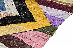 Tappeto Berberi Dal Marocco Boucherouite 135 x 260 cm