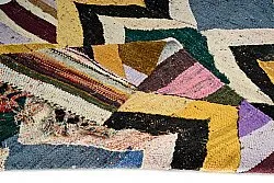 Tappeto Berberi Dal Marocco Boucherouite 135 x 260 cm