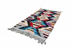 Tappeto Berberi Dal Marocco Boucherouite 140 x 290 cm