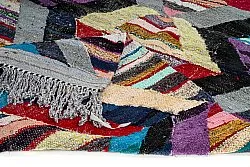 Tappeto Berberi Dal Marocco Boucherouite 140 x 290 cm