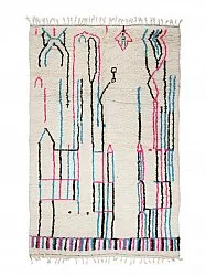 Tappeto Kilim In Stile Berbero Del Marocco Azilal 310 x 200 cm