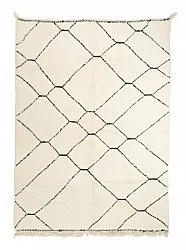 Tappeto Kilim In Stile Berbero Del Marocco Beni Ourain 210 x 285 cm