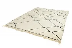 Tappeto Kilim In Stile Berbero Del Marocco Beni Ourain 210 x 285 cm
