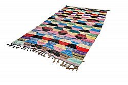 Tappeto Berberi Dal Marocco Boucherouite 145 x 275 cm