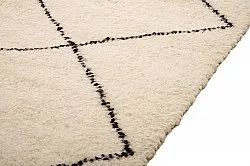 Tappeto Kilim In Stile Berbero Del Marocco Beni Ourain 155 x 275 cm