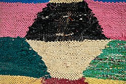 Tappeto Berberi Dal Marocco Boucherouite 145 x 275 cm