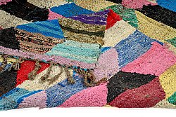 Tappeto Berberi Dal Marocco Boucherouite 145 x 275 cm