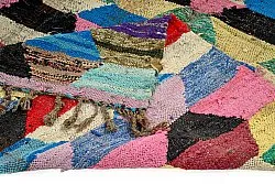 Tappeto Berberi Dal Marocco Boucherouite 145 x 275 cm