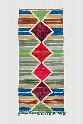 Tappeto Berberi Dal Marocco Boucherouite 120 x 280 cm