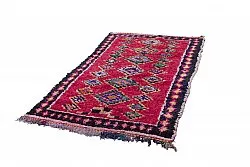 Tappeto Berberi Dal Marocco Boucherouite 255 x 145 cm