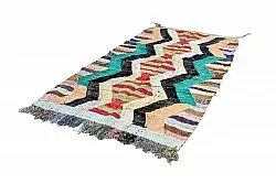 Tappeto Berberi Dal Marocco Boucherouite 140 x 265 cm