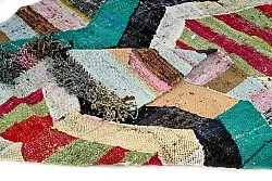 Tappeto Berberi Dal Marocco Boucherouite 140 x 265 cm