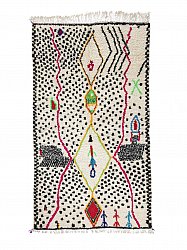Tappeto Kilim In Stile Berbero Del Marocco Azilal 250 x 140 cm