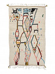 Tappeto Kilim In Stile Berbero Del Marocco Azilal 240 x 150 cm