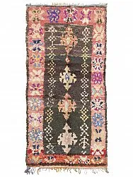 Tappeto Berberi Dal Marocco Boucherouite 205 x 95 cm