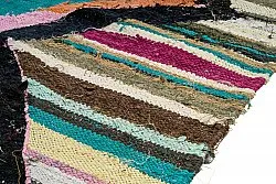Tappeto Berberi Dal Marocco Boucherouite 135 x 265 cm