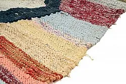 Tappeto Berberi Dal Marocco Boucherouite 135 x 215 cm