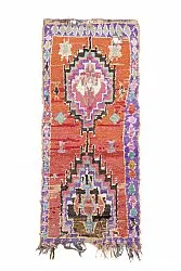 Tappeto Berberi Dal Marocco Boucherouite 220 x 105 cm