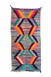 Tappeto Berberi Dal Marocco Boucherouite 150 x 325 cm