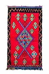 Tappeto Berberi Dal Marocco Boucherouite 170 x 300 cm