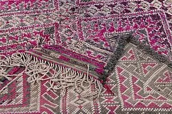Tappeto Kilim In Stile Berbero Del Marocco Azilal Special Edition 410 x 220 cm