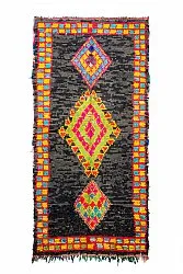 Tappeto Berberi Dal Marocco Boucherouite 135 x 290 cm